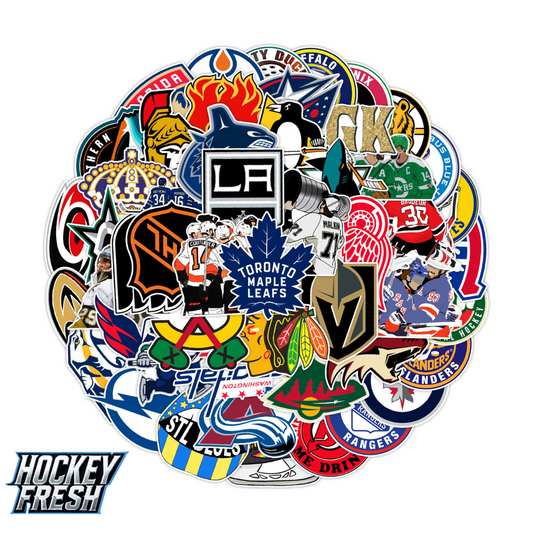 50 Hockey Fresh Stickers